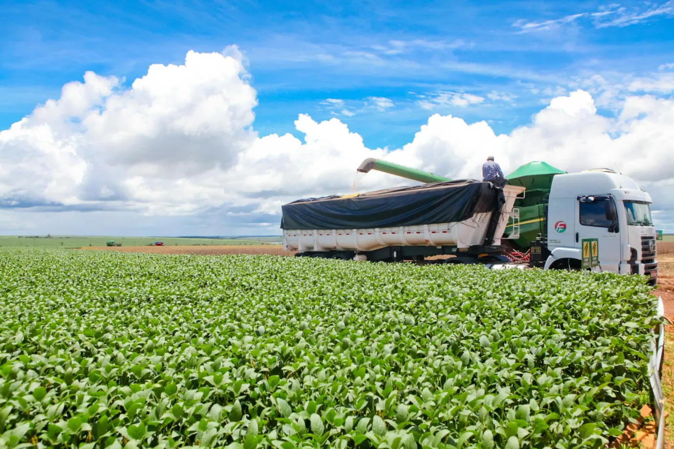 A truck used for agricultural work