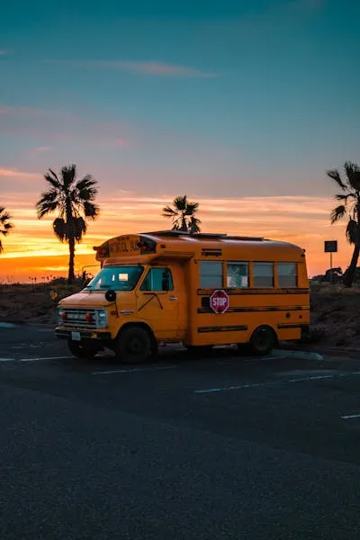 A school bus